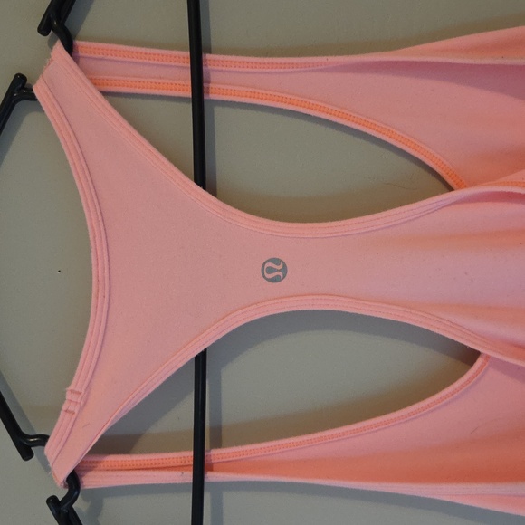 Lululemon Racerback Pink Tank Size 10 - Picture 3 of 4